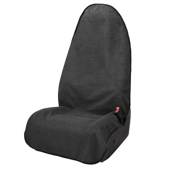 Funda de asiento de coche Leader Accessories, toalla impermeable, gris