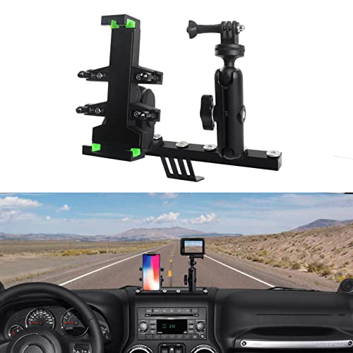 AL4X4 Dash Mount Cell Phone Holder Action Camera Mount Compatible with Jeep  Wrangler 2011-2017 JK JKU Fit for GoPro Hero 9, 8,7,5 4, Session, GPS  Navigation and iPhone/Android Smartphones, Aluminum | Walmart Canada