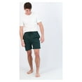 thumbnail image 5 of Real Essentials Men's 4-Pack Soft Knit Sleep Shorts, Sizes S-3XL, Mens Pajamas, 5 of 6