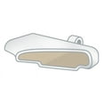 thumbnail image 3 of Centoco 700-301 Round Molded Wood Toilet Seat, Crane White (Cotton/Bright), 3 of 4