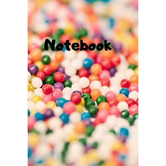 Notebook: Notebook / Diary With Colored Cover - Wide Ruled Line Paper (Paperback)
