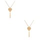thumbnail image 4 of Qarigey Collar de mujer Estilo simple Hermosa joyería Accesorio Adorno de ropa Collares de borlas para decoración diaria Dorado, corazón Corazón de oro 2Conjunto, 4 of 6