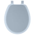 thumbnail image 2 of Mayfair Blue EZ Clean Round Toilet Seat, 2 of 6