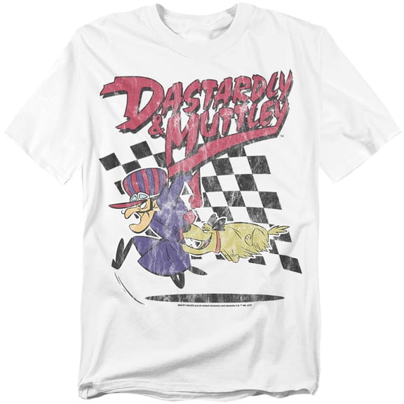 Wacky Races T-Shirt Dastardly & Muttley 2 Unisex Graphic Tee for Men & Women