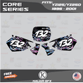 thumbnail image 4 of Kalair GFX Graphics Kit for Yamaha YZ250 (1996-2001) Core Series, 4 of 5