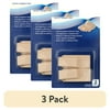 (3 pack) Equate Toe Wraps Beige Color, 2 Count, One Size Fits Most