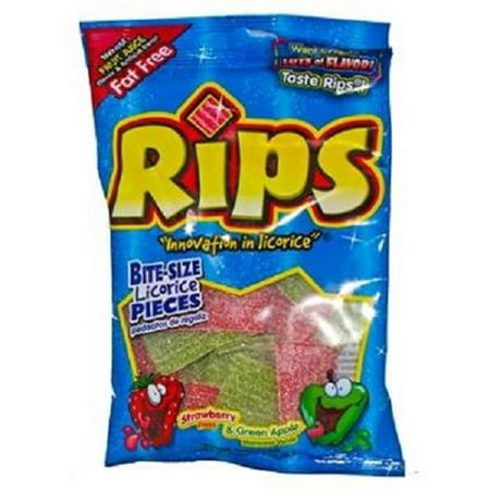 - Rips Assorted Licorice Pieces, 4 Ounce Bags (Pack of 12)