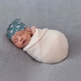 thumbnail image 6 of Picia Elegant Flamingo Printed Preemie Hats for Baby Girls Cotton Premature Knot Hats Newborn Hospital Cap Warm Knot Beanie Nicu for Preemie Girls and Boys, 6 of 6