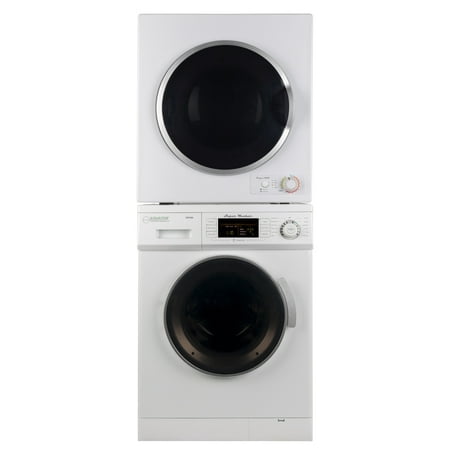 Washer And Dryer Sets At Home Depot Equator Stackable set of 1.6 cu.ft Compact Super Washer & 3.5 cu.ft Compact Standard Sensor Dryer ()