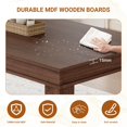 thumbnail image 3 of EDTara 71" Modern Farmhouse Dining Table, Large Rectangular Wooden Table for 6–8, Sturdy Frame & 400 Lbs Capacity, Ideal for Family Meals, 3 of 8