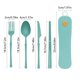 thumbnail image 3 of Rotating Box Knife Fork Spoon Chopsticks Portable Tableware Set For Outdoor Travel Of Students., 3 of 6