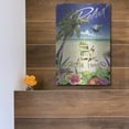 thumbnail image 5 of Luxe Metal Art 'Relax Palm Chair' by James and Kathleen Mazzotta, Metal Wall Art, 12"x16", 5 of 9