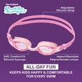 thumbnail image 4 of Puddle Jumper Child Swim Goggles, Pink, Non-Latex and Non-PVC, Kids Ages 3+, 4 of 13