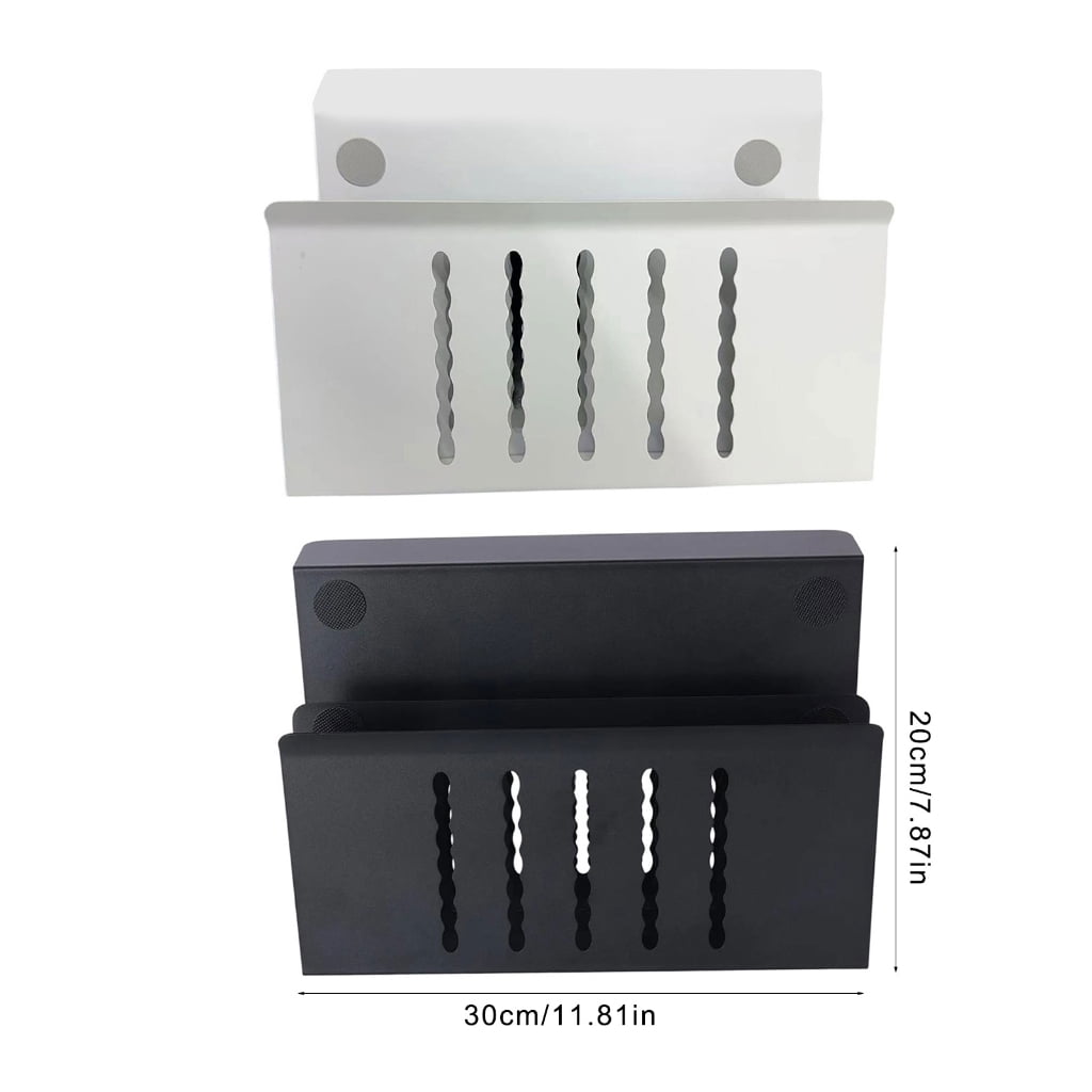 BQBQERT Under Desk Storage Solution with Double Layers Space saving Organizers for Office and Home Ideal for Laptops and Tablets