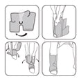 thumbnail image 5 of Almohadilla de terapia de frío McManus para pies y tobillos | Almohadilla ergonómica para el dolor y la inflamación posoperatorios | Compatible con máquinas de crioterapia y terapia de frío | Incluye, 5 of 5
