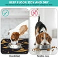 thumbnail image 4 of Happy Halloween Dog Mat for Food and Water Absobing Durable 17x30 Inch Dog Water Mat Spider Bat Pet Feeding Mat Dog Water Bowl Mat for Messy Drinker, 4 of 7