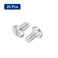 thumbnail image 3 of 304 Stainless Steel Machine Screws 20 Pack M4x8mm Slotted Drive Pan Head Screw Bolts, 3 of 5