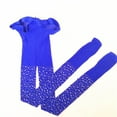 thumbnail image 3 of JAKANYQ Toddler Tights Kids Fishnet Tights Glitter Fishnet Tights Kids Glitter Tights Fishnet Tights Black Glitter For Children Parties Black Blue L, 3 of 3