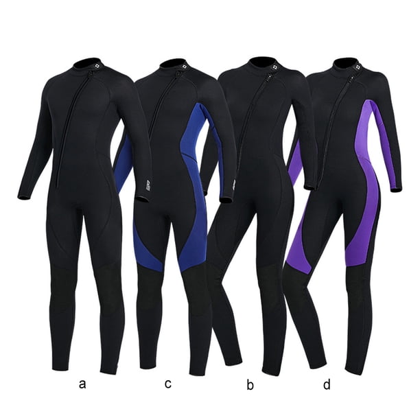Traje de buceo Yuarrent UPF 50 Flexible 3 capas manga larga color Negro XXL