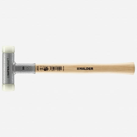 UPC: 4030618301592 | Halder Supercraft Dead Blow  Non-Rebounding Hammer with Nylon Face Inserts and Steel Housing  1.18  / 16.23 oz.