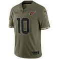 thumbnail image 2 of Men's Nike DeAndre Hopkins Olive Arizona Cardinals Salute To Service Limited Jersey, 2 of 3