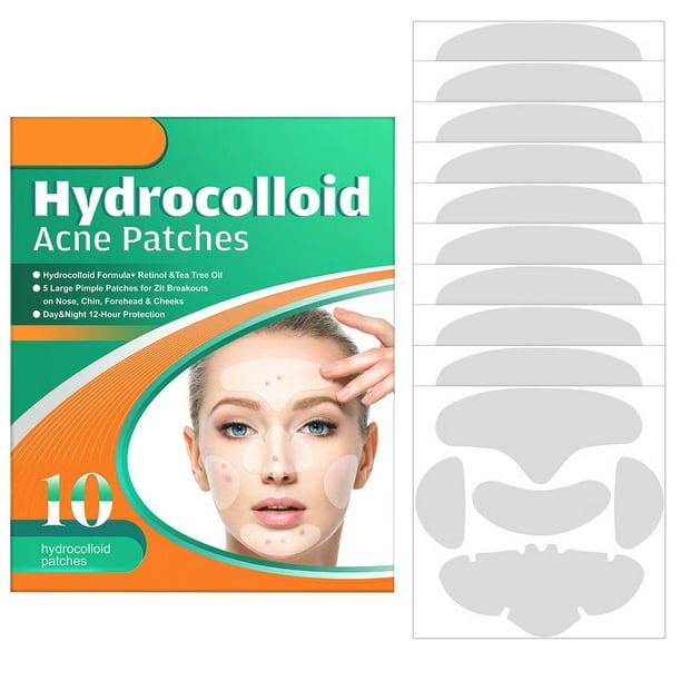 Pimple Patches For Face 5 In 1 Gentle Hydrocolloid Stickers Blemish