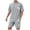 Light Gray, variant on Ketyyh-chn99 Mens 2 Piece Zip Tracksuit Polo Shirt and Shorts Sets Men's Short Sleeved Shorts Holiday Printed Two Piece Sports Leisure Comfortable Soft Size for 2XL,Dark Gray