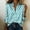 Light Blue polka dot blouse for women a1, variant on Yrmaups Polka Dot Button Down Long Sleeve Blouse for Women, V Neck Casual Shirt, Soft Lightweight Top for Office Travel Weekend Outing, Red 2XL