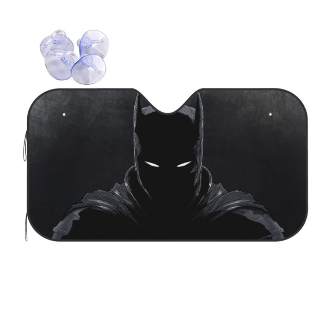 Batman Windshield Sun Shade Foldable Car Front Window Sunshade For Car Suv Trucks Vans - Best Heat Shield Blocker Visor Cover Blocks Uv Rays And Keeps Your Vehicle Cool-Small