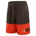 thumbnail image 2 of Men's Logo Athletic Brown Cleveland Browns Best of the Best Shorts, 2 of 3