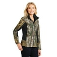 thumbnail image 4 of Port Authority Ladies Camouflage Colorblock Soft Shell-XS (Realtree Xtra/ Black), 4 of 6