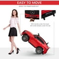 thumbnail image 6 of Aosom 12V Ride On Toy Car for Kids with Remote Control, Mercedes Benz AMG GLC63S Coupe, 2 Speed, with Music, Electric Light, Red, 6 of 9