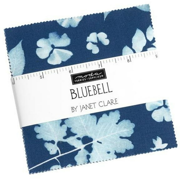 Moda Fabrics Bluebell Charm Pack by Janet Clare Precut Quilt Squares