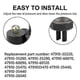 thumbnail image 2 of Brake Load Proportioning Valve For Toyota Hilux Landcruiser Pickup 2.2 2.4L 3.0L 47910-26040 47910-35470 47910-35440 47910-60090, 2 of 5