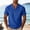 W7-Blue, variant on Mens Henley Shirts Short Sleeve Button Down T-Shirt V Neck Shirt Lightweight Breathable Summer Beach Vacation Clothing,Light Green M