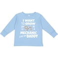 thumbnail image 3 of Inktastic I Want To Grow up To Be a Mechanic Like My Daddy Boys or Girls Long Sleeve Toddler T-Shirt, 3 of 5