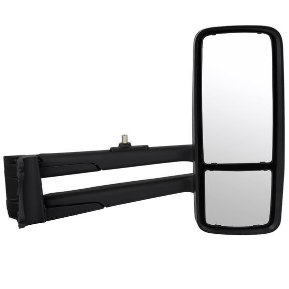 SCITOO Truck Hood Mirror Compatible with 2012 2013 2014 2015 2016 2017 2018 2019 2020 For Peterbilt 579 2014 2015 2016 2017 2018 2019 2020 Peterbilt 567 Right Side Manual Control,with Chrome Housing