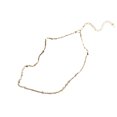 thumbnail image 1 of Jumpingount Collar de plata de ley 925 gargantilla de melocotón collar de gargantilla de clavícula para mujer joyería fina regalo plata Ropa, zapatos y accesorios Miscelánea k oro 1, 1 of 6