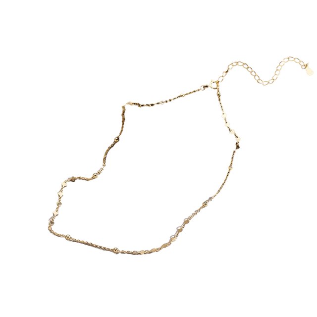 Jumpingount Collar de plata de ley 925 gargantilla de melocotón collar de gargantilla de clavícula para mujer joyería fina regalo plata Ropa, zapatos y accesorios Miscelánea k oro 1