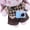Sky blue, variant on YIEMEEN Fun Interactive Camera Keychain Illuminating Sound Effects Safe Plastic Kids Adults Gift