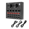 thumbnail image 1 of V8 Sound Card Voice Change Live Streaming Singing Karaoke Headset Live External Sound Card Record fo, 1 of 5