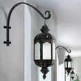 thumbnail image 4 of 2 Pack 16 Inch Plant Hangers Outdoor Heavy Duty Hanging Bracket Hook for Flowers Pots Bird Feeder Lanterns, 4 of 5