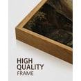 thumbnail image 6 of Drsoum Vintage Wall Art Mountain Landscape Painting Retro Meadow Scenery Farmhouse Kitchen Living Room Decor 12x16in3pcs Brown Framed, 6 of 7