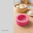 thumbnail image 4 of Dumpling Silicone Mold, Steamed Stuffed Bun Making Maker, Manual Baozi Molding Press,1 Pack, 4 of 5