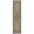 thumbnail image 6 of SAFAVIEH Beach House Orville Indoor/Outdoor Area Rug Cream/Brown, 6'7" x 6'7" Round, 6 of 9