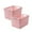 Pink-PK-home supplies, variant on LEFTHIGH Home Plastic Laundry Basket-With Silvery Handle-Collection and Transport Clothing Board Laundry Baske-Suitable for Families and Dorms-Can Also Organize Toys Birthday Decorations