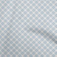 thumbnail image 1 of oneOone Polyester Spandex Medium Blue Fabric Check Diy Clothing Quilting Fabric Print Fabric By Yard 56 Inch Wide-56, 1 of 6