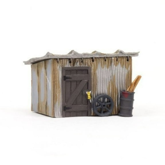 Woodland Scenics WOOBR5056 HO Built-Up Tin Shack