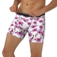 thumbnail image 2 of Sigee Orchids Flowers for Men's Boxer Briefs,Moisture Wicking and Breathable XX-Large, 2 of 9