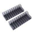 thumbnail image 2 of 2pcs Game Disk Storage Stand Accessory Professional Household Small Size Compartment Gaming CD Holder Accessories, 2 of 9